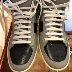 💯 Authentic Saint Laurent Men High Top Sneaker